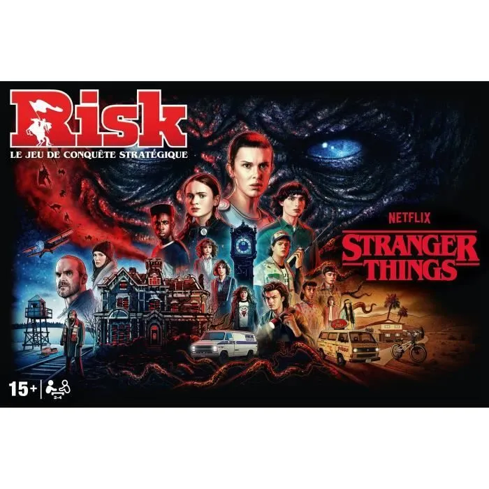 RISK Stranger Things - Jeu de société - WINNING MOVES - Dès 15 ans-7