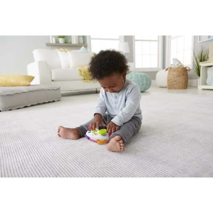 Fisher-Price-manette de jeu et d’apprentissage Rires et Éveil HXY11-2