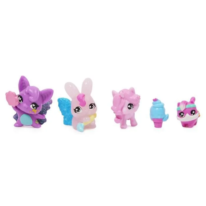 Hatchimals - Pack de 4 famille surprise 3 enfants + 1 bébé (modèle aléatoire)-4