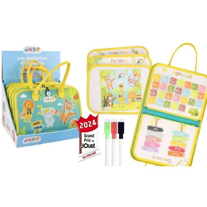 Pochette d'Activitées - Montessori - JADE - Jeu Educatif - Voyage - Sensoriel - Jeu Pour Enfant - Design Français-5