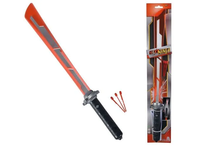 Arme fictive - baton - epee - baguette Simba *****Next Ninja épée n/b 60cm + flèches 804-2586-0