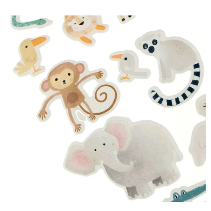 Stickers 3D animaux safari-0