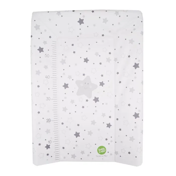 BABYCALIN Matelas à langer Luxe étoile grise-0
