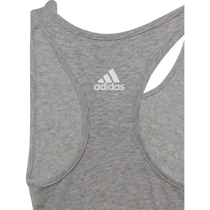 T-Shirt sans manches - ADIDAS - G Lin CR TK - Ajustée - 93% coton - Filles-2