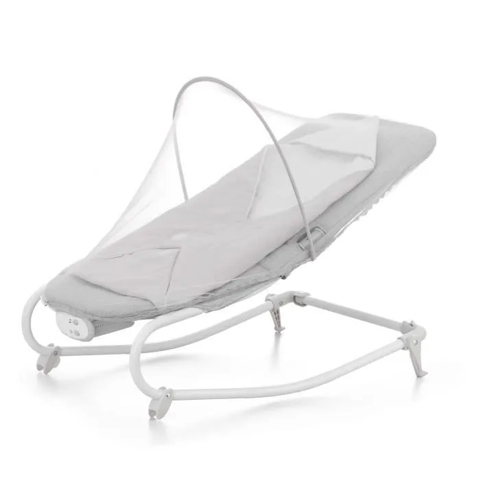 Transat-balancelle 2en1 FELIO 2 - KINDERKRAFT - Gris - Arche jouet - Pliable - Léger-1