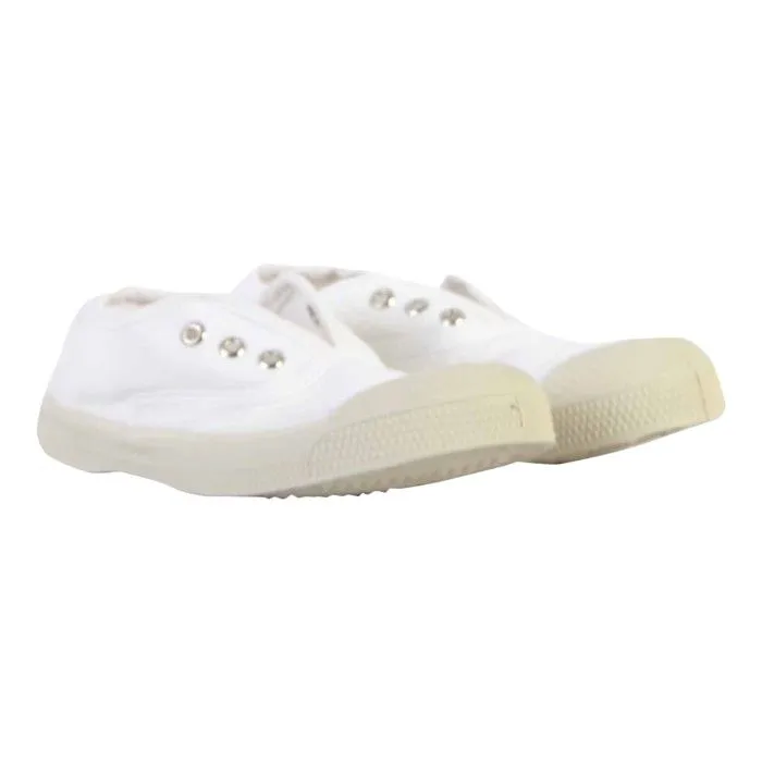 Ballerines Enfant Blanches - Bensimon Elly - Textile - Mixte-2