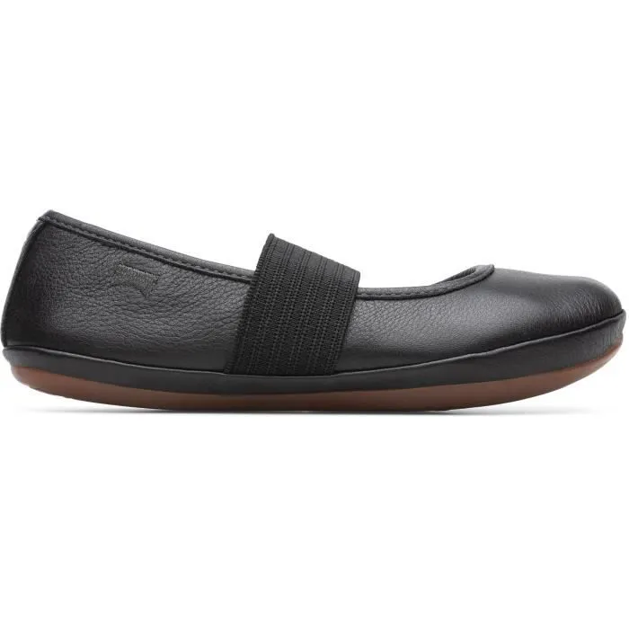 Ballerines Enfant - CAMPER - Right - Cuir pleine fleur - Semelle caoutchouc - Élastique-0