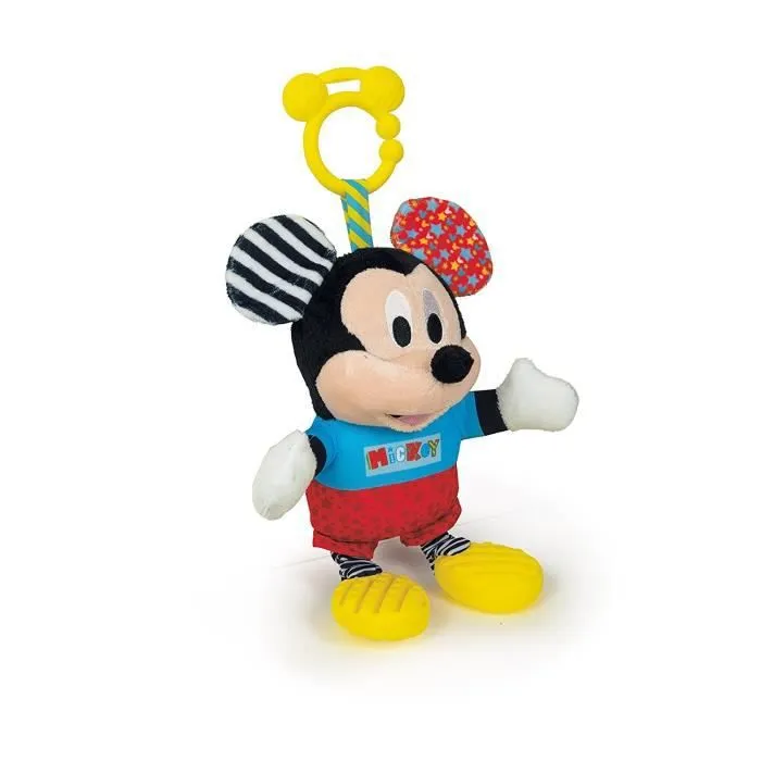 Peluche Premières activités Mickey - CLEMENTONI - Baby Mickey - Anneau de Dentition - Mixte-2