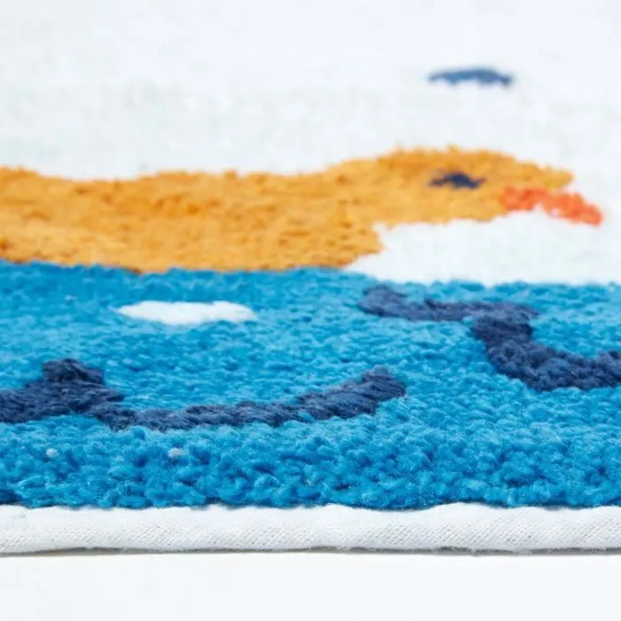 Tapis de bain Canards Sur un étang-2