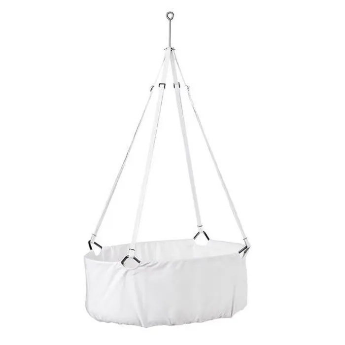 Leander - 100042-03 - Classic Berceau suspendu avec matelas Blanc-0