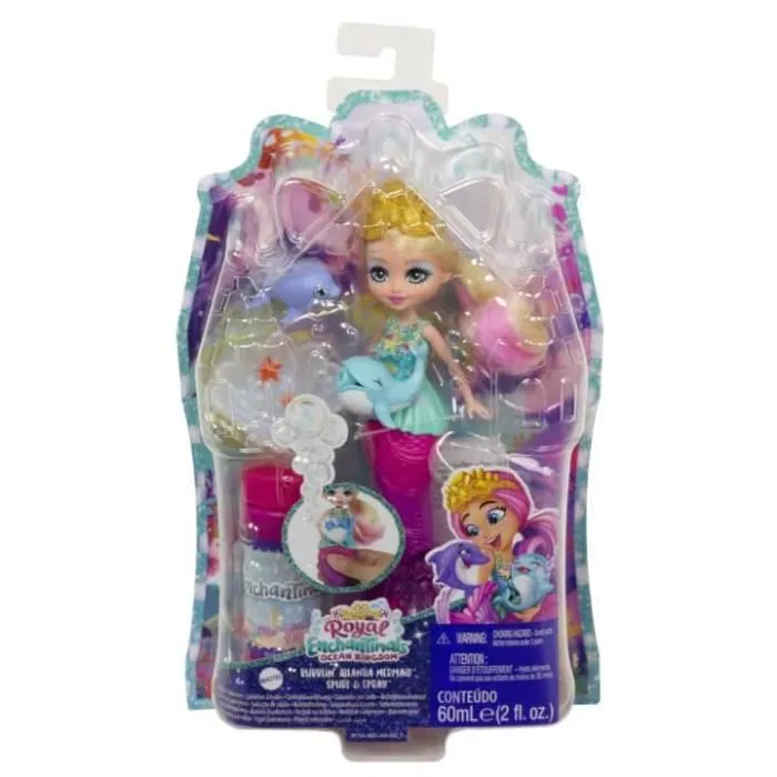 Royal Enchantimals – Royaume de L’Océan – Atlantia Sirène Bulles-0