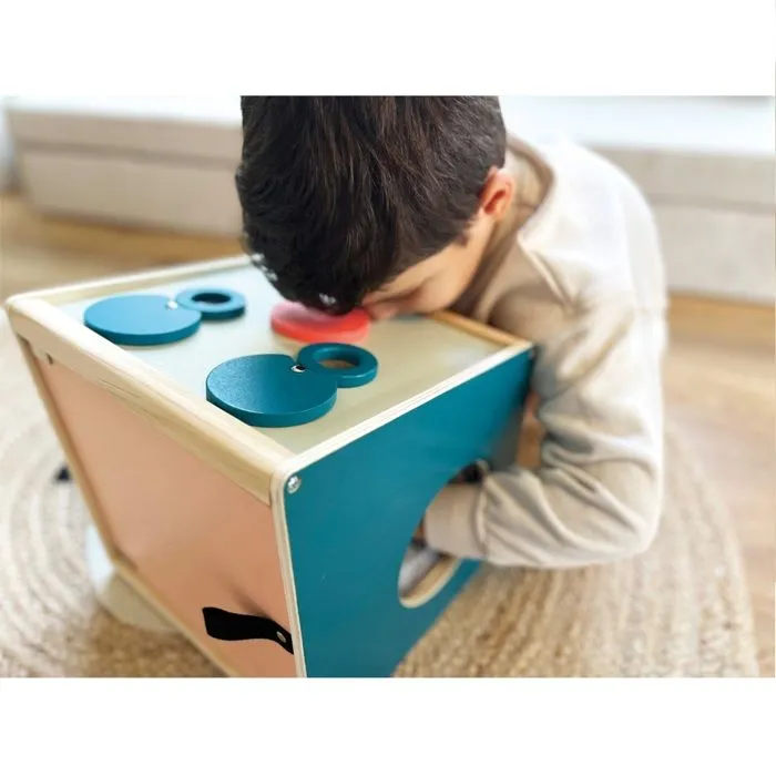 Boîte sensorielle et tactile - Small foot company - Sensory - 4 sens - Bois - Mixte-4