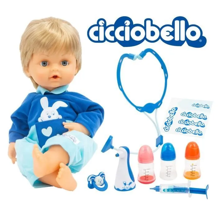 Cicciobello Bobo - Poupon interactif 42 cm - GIOCHI PREZIOSI-0