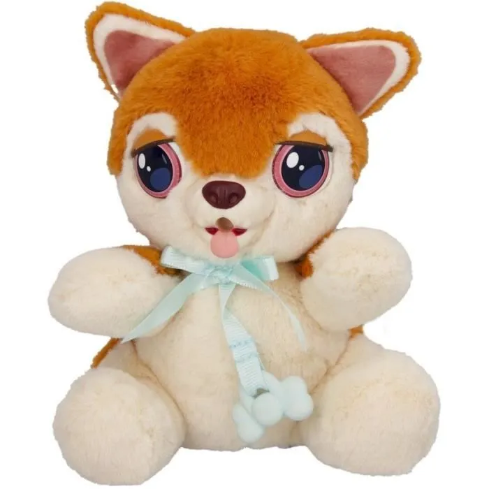 Peluche à fonctions - IMC Toys - 922402 - Baby Paws Mini - mon bébé chien Shiba Inu-1