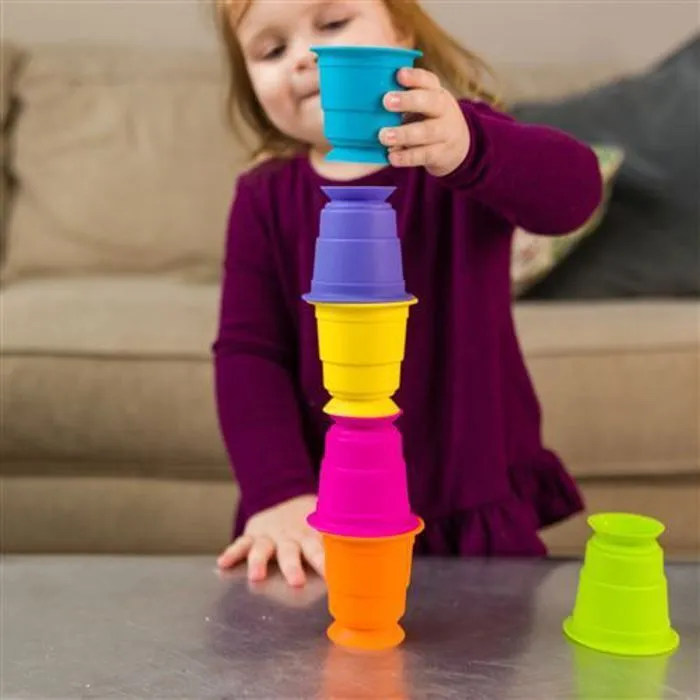 Jeu d'assemblage - Fat Brain Toy Co - suction kupz - Noir - Autre - Mixte-2