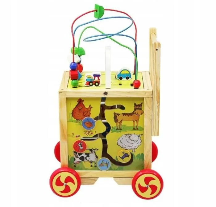 Kruzzel - Jouet à pousser - Trotteur - Chariot de Marche Multi-Activités - A partir de 12 mois-2