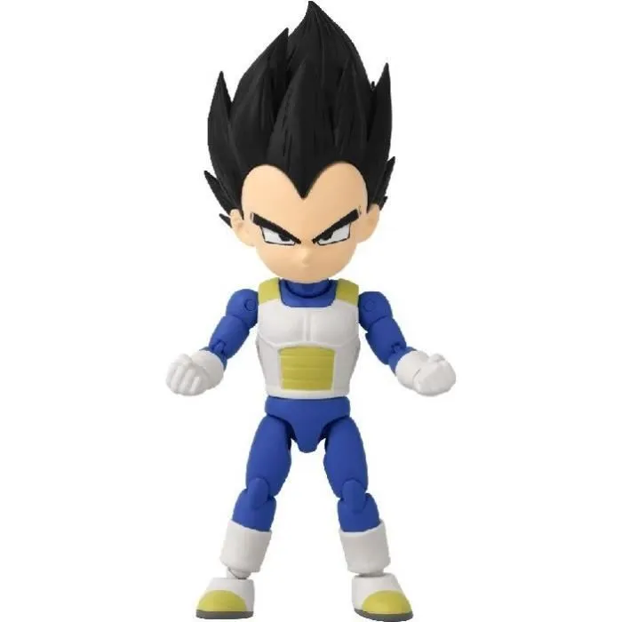 Figurine articulée Dragon Star 17 cm - Mini Vegeta - BANDAI - Dragon Ball Daima Kid Vegeta - 4 ans et +-3