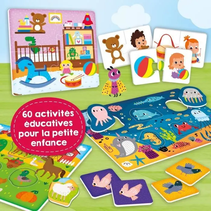 Jeu éducatif - LISCIANI - Carotina Baby - 60 activités - Mémoire et logique - Découverte des bases - Dès 2 ans-2