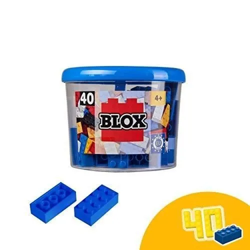 Ensemble de blocs de construction - SIMBA - BLOX 8 - 40 pièces - Compatible avec autres marques - Mixte-0