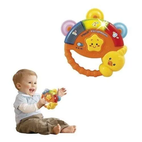 VTECH BABY - Hochet Musical P'tit Tambourin-2