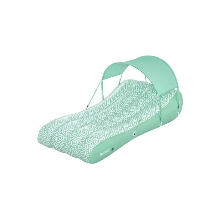 Matelas gonflable de piscine - BESTWAY - Avec auvent-0