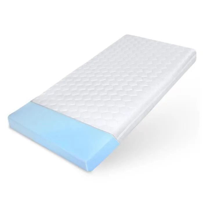 Matelas bébé lit de voyage AMAZINGGIRL 200 x 90 x 14 cm - Confortable et facile d'entretien-0