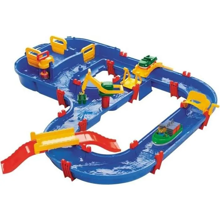 Smoby - Circuit aquatique Mega Bridge Aquaplay - 35 accessoires inclus-0