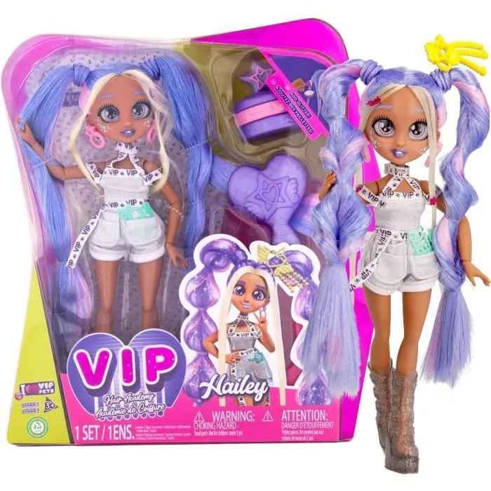Poupée VIP Pets Hair Academy - Hailey-5