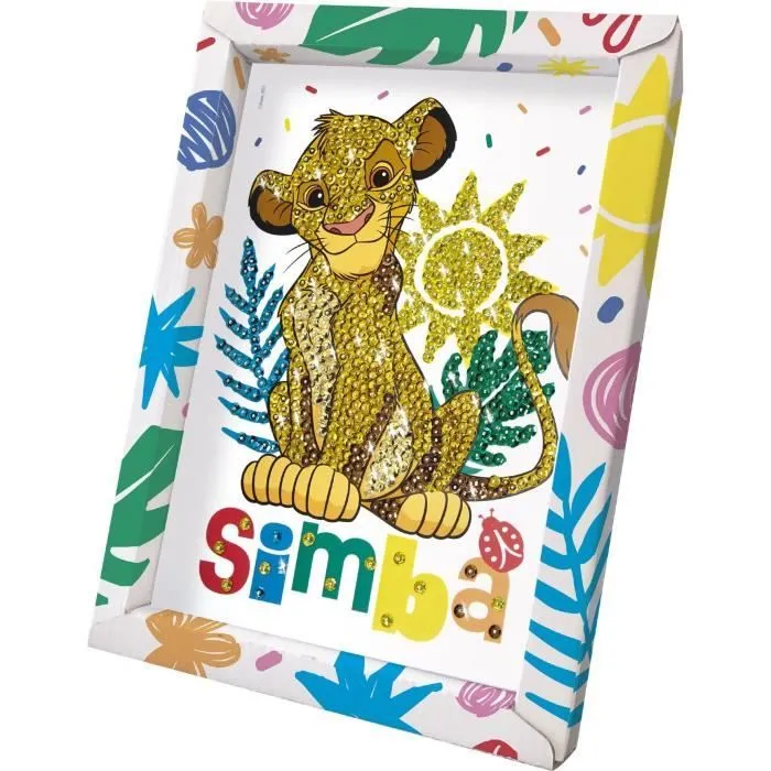 Jeu de création - LANSAY - Collection sequins - SIMBA LE ROI LION - Dès 7 ans-6