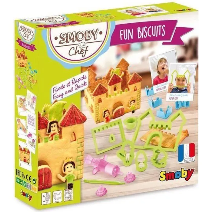 SMOBY CHEF Fun Biscuits + Recettes-0
