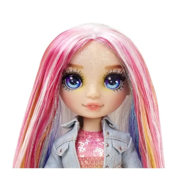 Rainbow High Poupée Mannequin avec Kit de Slime et Animal de Compagnie - Amaya (Rainbow) - Poupée Pailletée 28 cm avec Kit de Slime-3