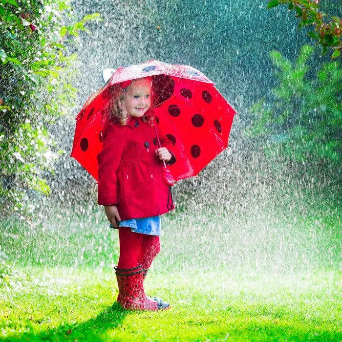 Parapluie pour enfants - RELAXDAYS - Motif coccinelle 3D - Rouge - Diamètre 68cm-2