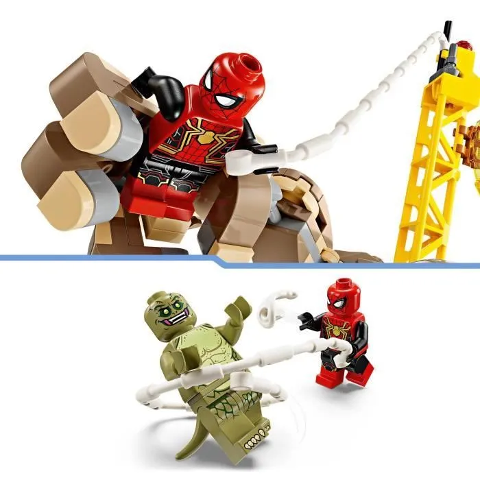 LEGO® 76280 Marvel Spider-Man contre l'Homme-Sable : la Bataille Finale, Jouet avec Minifigurines de Super-Héros-4