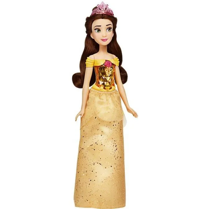 DISNEY PRINCESSES - Poussière d'étoiles - Poupée Belle avec jupe et accessoires - jouet pour enfants - à partir de 3 ans-0