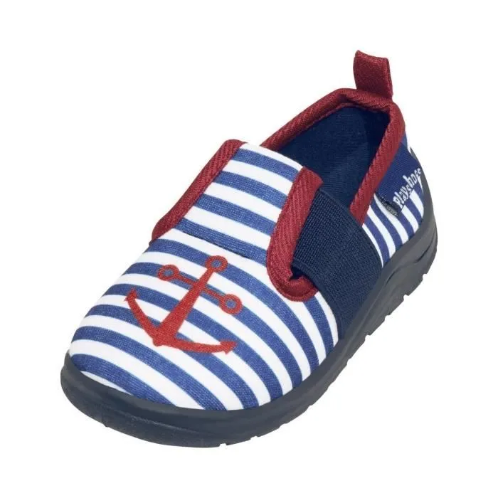 Pantoufles - Playshoes - Enfant - Bleu - Semelle antidérapante - Taille 22/23-0