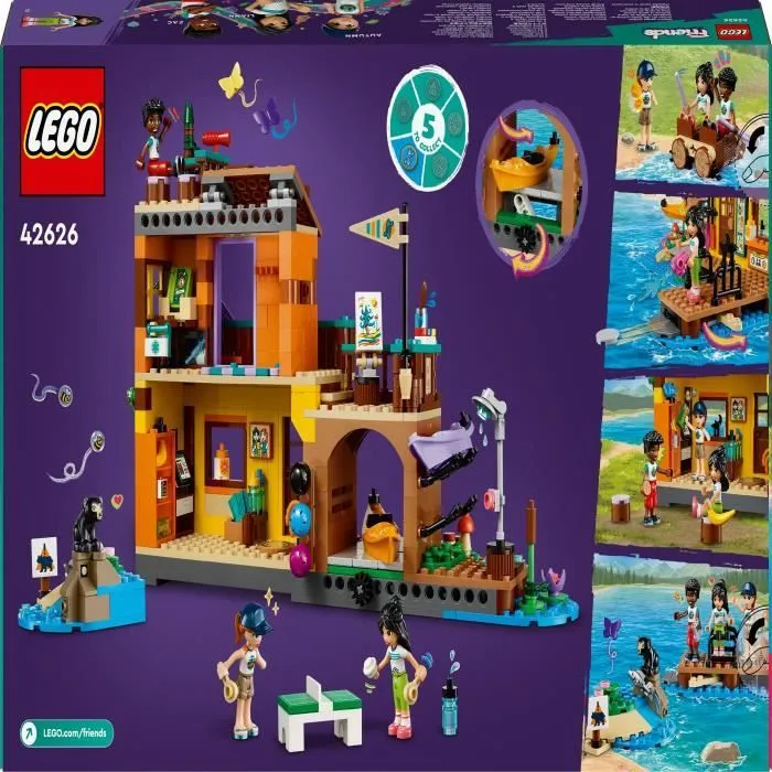 LEGO® Friends 42626 Sports aquatiques à la base d’aventure - Jouet de construction-5