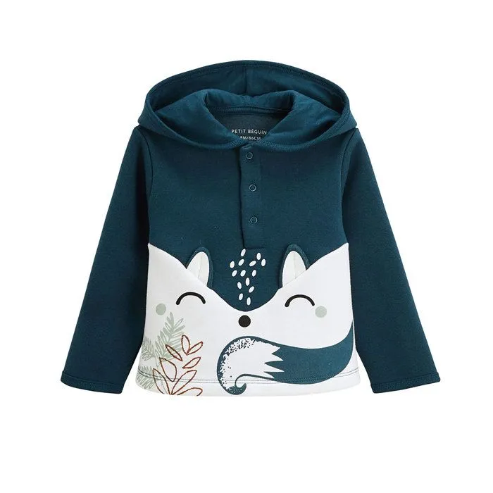 Ensemble en molleton sweat et pantalon bébé garçon Bivouac-1
