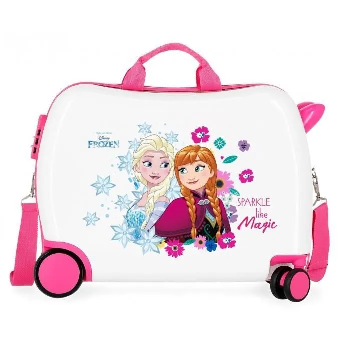 Valise Rigide Enfant - JOUMMA BAGS - Surgelée - 34 Litres - Blanc - Cadenas TSA - Roller-0