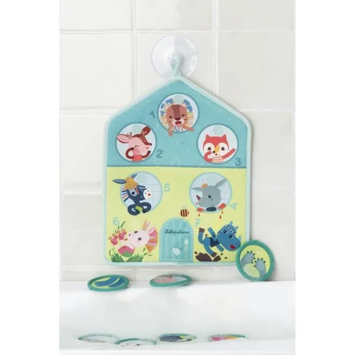 Jouet de bain - LILLIPUTIENS - J'étais moi-même - Matière douce - 24 mois - 2 ans - Multicolore-2