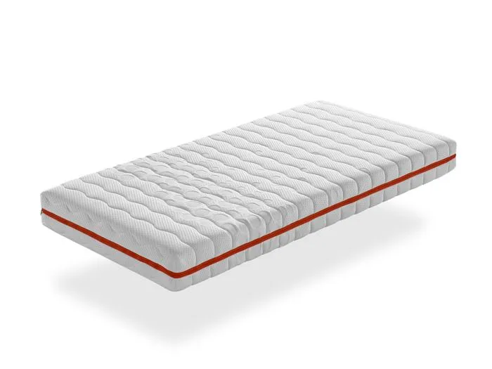 Matelas 90X180 LIT ENFANTS Épaisseur 18 CM NUKA VISCO - Mousse à mémoire,Déhoussable, idéal pour le lit cabane-0