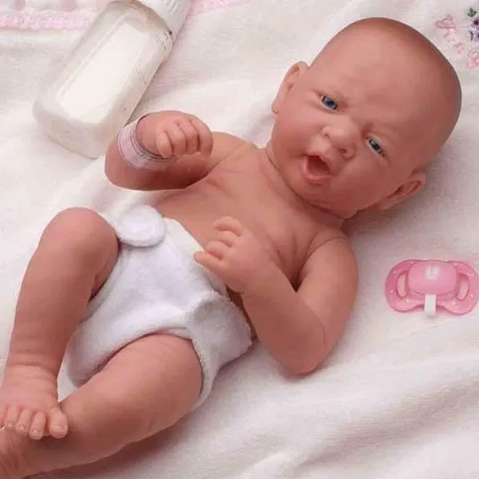 Poupée Berenguer La Newborn 36cm en vinyle, fille blanche pour enfants de 3 ans et plus-0