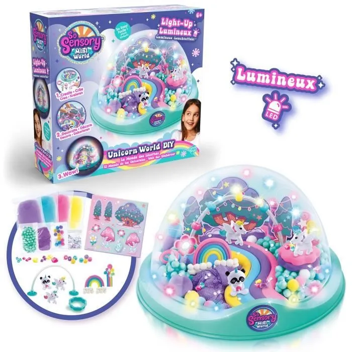 Canal Toys - So Sensory Mini World - Le Monde des Licornes DIY - SEN 002-3