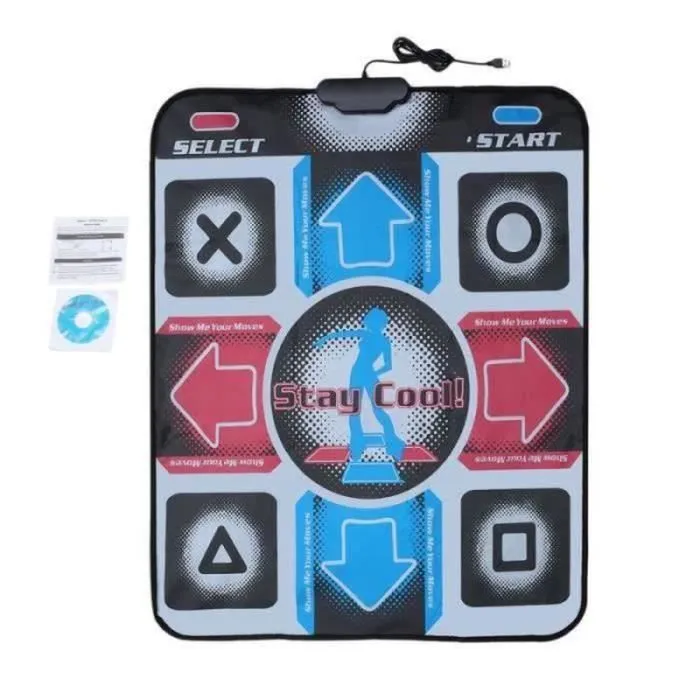 ZAS1277 Anti-dérapant Danse Step Dance Mat Tapis de Pads Pour PC USB Tapis de Danse-1