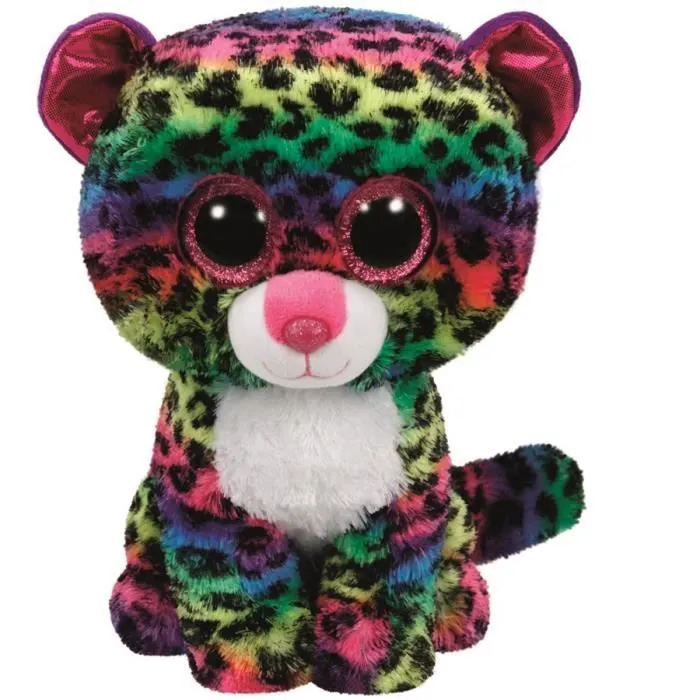 Peluche TY Dotty le Léopard - 15 cm - Intérieur - Mixte - Plush-0