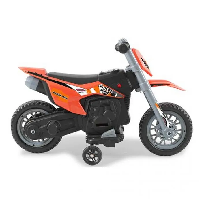 Moto électrique pour enfant - Jamara - Ride-On Power Bike Orange 6V - Mixte - 18 mois+ - Extérieur-3