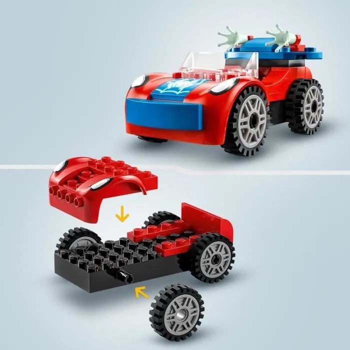 LEGO® Marvel 10789 La Voiture de Spider-Man et Docteur Octopus, Jouet avec Spidey et Briques-3