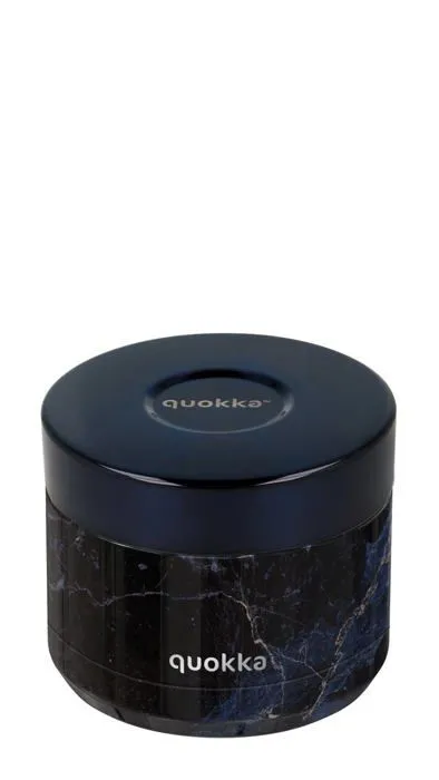 Lunch box - boite a repas Quokka WHIM BLACK MARBLE | CONTENANT THERMIQUE EN ACIER INOXYDABLE POUR ALIMENTS 369 ML-3