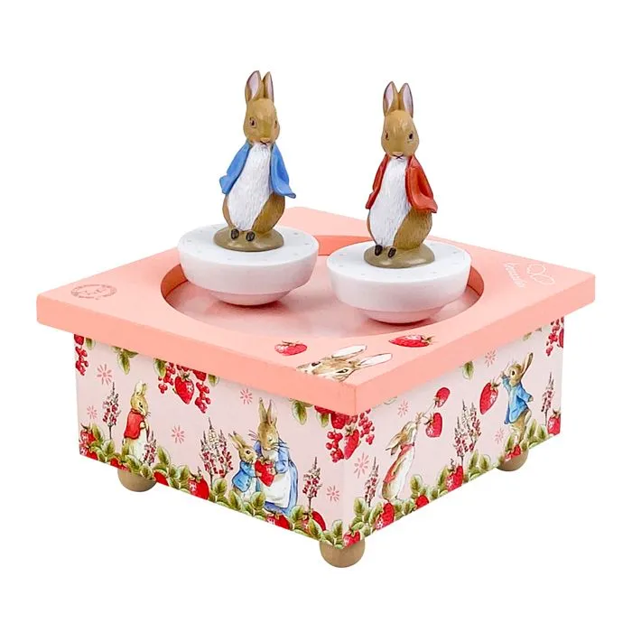 Trousselier - Boite à Musique Peter Rabbit Fraises-0