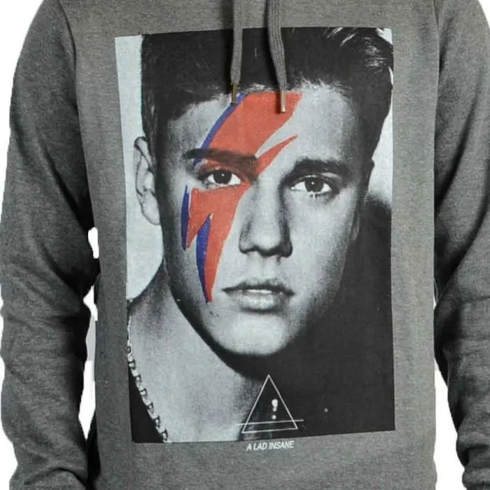 Sweat Little Eleven Paris JB Justin Bieber Garçon   Fille  Gris - Gris-5