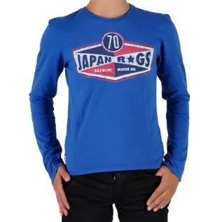 Tee shirt Japan Rags Enfant Manches Longues Sheldon Blanc-0